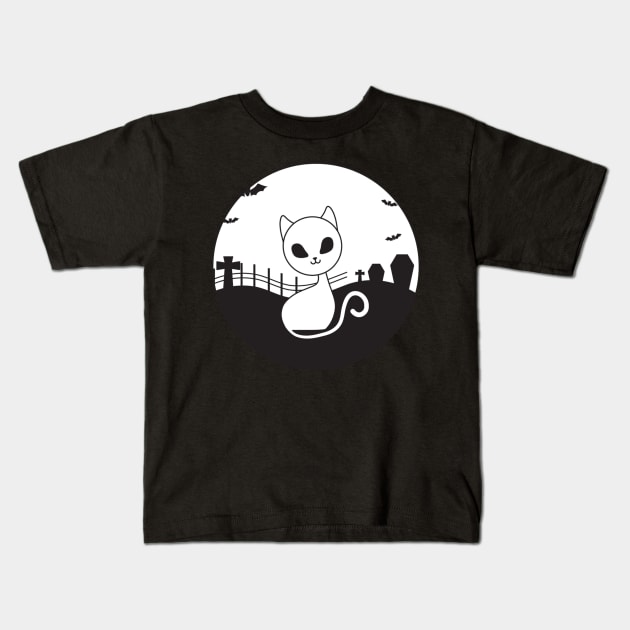 discovery of witches - cat Kids T-Shirt by LescostumesdeM